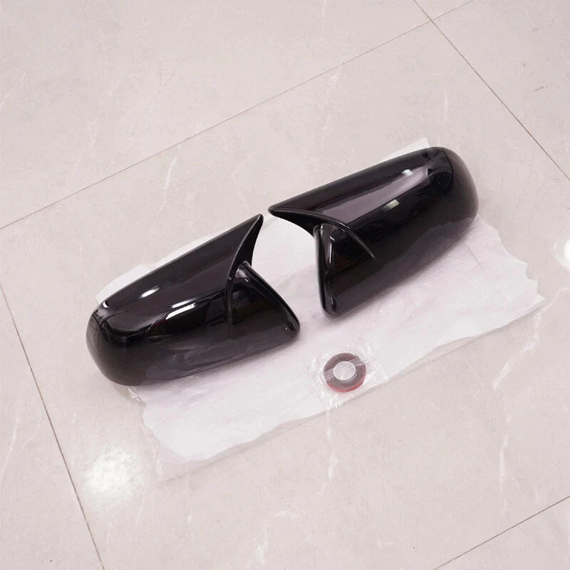Toyota Highlander Glossy Black Rear View Mirror Cover Caps (2008-2013)