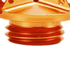 Yamaha YZF-R1 R3 R6 R25 TDM 850 XJR 1200 FJR 1300 Oil Filler Plug Orange (2000-2023)