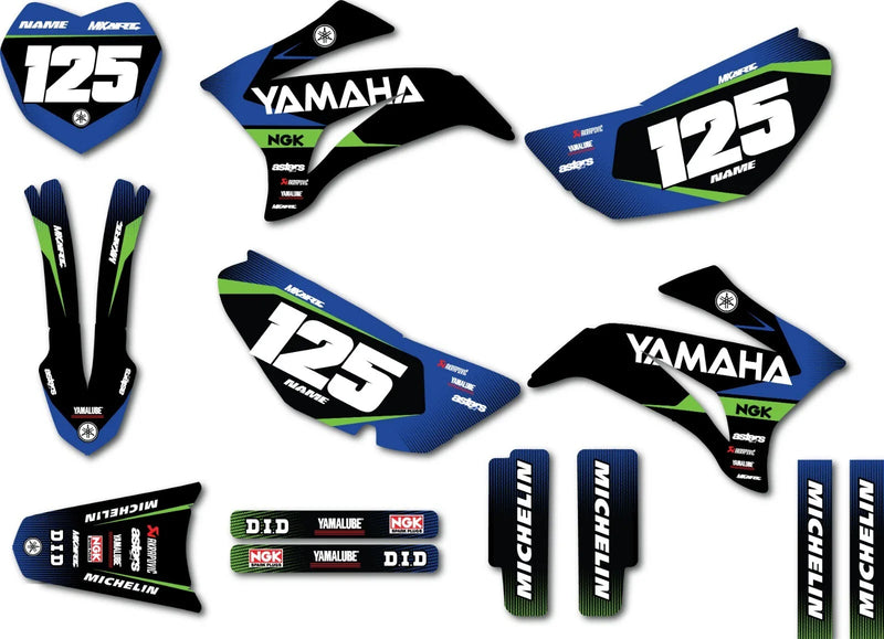 Yamaha TTR 125 Custom Graphics Sticker Kit (2008-2016)