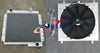 Toyota Land Cruiser FJ40 FJ45 3 Row Aluminum Radiator, Shroud, Fan (1960-1984)