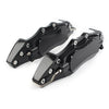 Universal Car Black 3D Metal Brake Caliper Covers Large