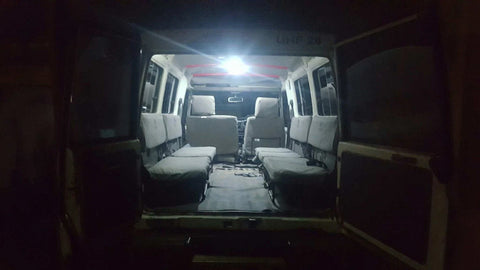 Toyota Landcruiser 78 Series Interior Taillights & Headlights LED Upgrade Package