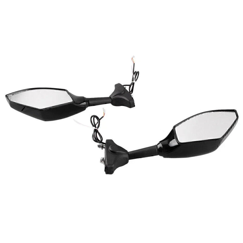 Universal Street Bikes LED Rear Wing Mirrors