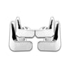 Honda Civic Pearl White Painted Mud Flaps Guards Splash Flares (2022–2024)
