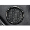 Ford Mustang 2015-2018 2pcs Carbon Fiber Dorr Side Speaker Cover Ring Trim
