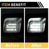 Dodge Ram 1500 2500 3500 Clear Lens License Plate Light White