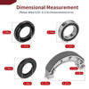 Honda Rancher TRX420TE Kit Brake Drum Seals & Shoes (2007–2013)