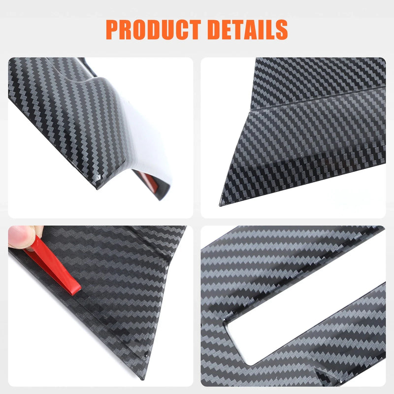 BMW X3 G45 Carbon Fiber ABS Rear Air Vent Anti-Kick Cover (2025–2026)