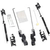 Vehicle Accessories Black Car Sunroof Rail Mounting Repair Kit