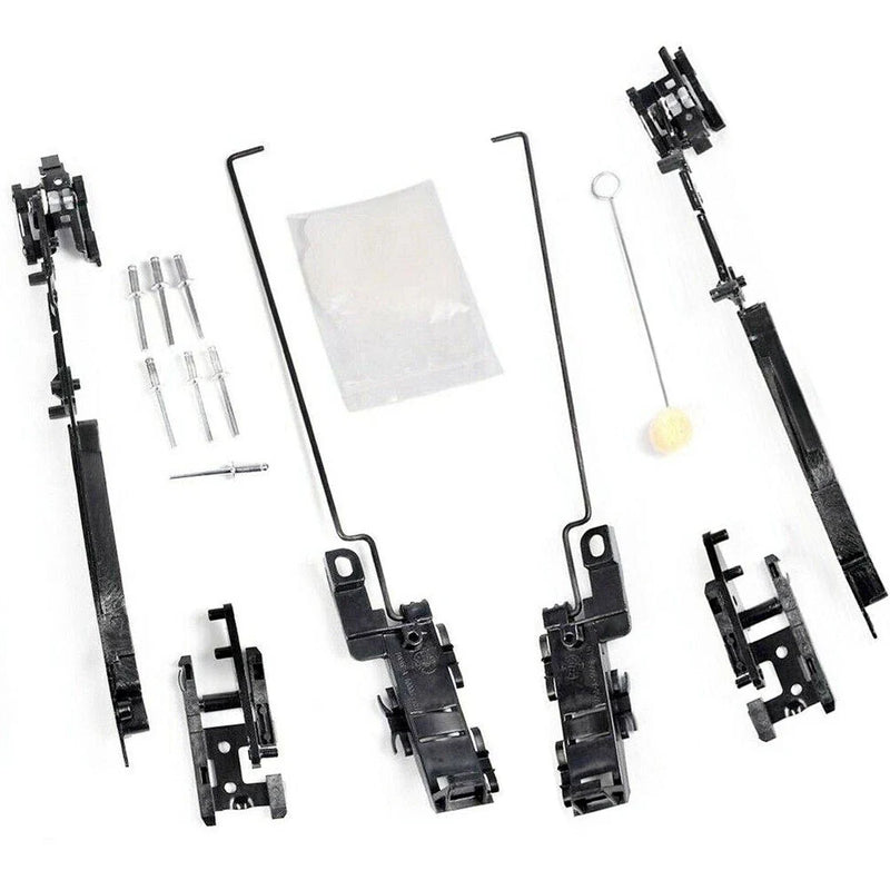 Vehicle Accessories Black Car Sunroof Rail Mounting Repair Kit