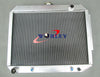 Chrysler Dodge Polara Monaco Plymouth Fury V8 Aluminum Radiator + Fans (1965-1973)