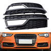 Audi A5 S Line S5 Front Bumper Grille Fog Light Outer Cover (2013-2016)