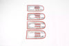 Toyota Sienna (2011-2020) 8 x pcs Door Handle Bowl Chrome Lid ABS Cover Trim