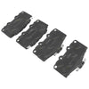 Hilux 2 x Front Disc Rotors + Brake Pads (1988–1997)