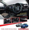 Toyota Hilux 1kdRHD Manual 4DR Carbon Dash Trim (2015-2017)