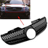 Mercedes Benz R230 SL500 SL600 (2007-2009) Black Upper Bumper Mesh Grille