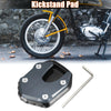 Honda NC750X (2021-2022) - Titanium Tone Motorcycle Kickstand Pad