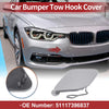BMW 320i (2016-2018) Silver Tone Tow Hook Cover