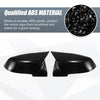 BMW X1 328i 125i 330i 320i Gloss Black Rearview Mirror Cover Caps (2011-2015)