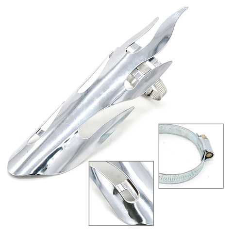 Motorcycle Chrome Exhaust Muffler Pipe Heat Shield Cover