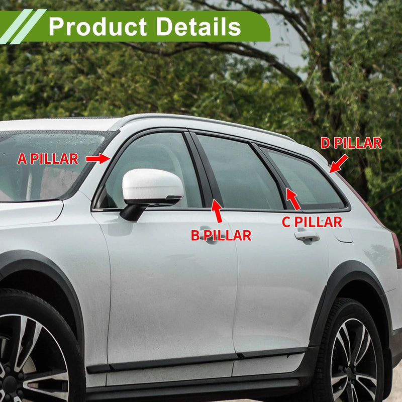Chevy Suburban 4 x Pillar Window Trim (2007-2013)