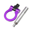 Hyundai Veloster Purple Round Front Rear Bumper Trailer Tow Hook Screw