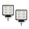 Truck SUV 48W 4-Inch Square White LED Work Light Pods