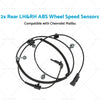 Chevrolet Malibu, Impala Rear ABS Wheel Speed Sensors (2013-2015)