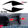 Toyota GR86 Pair Front Bumper Side Vent Trim Canards Splitter (2022–2025)
