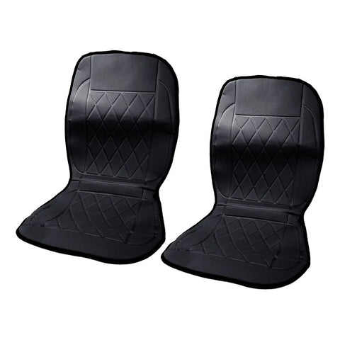 Universal 12V Cars 2 x Heated Seat Cushion Covers