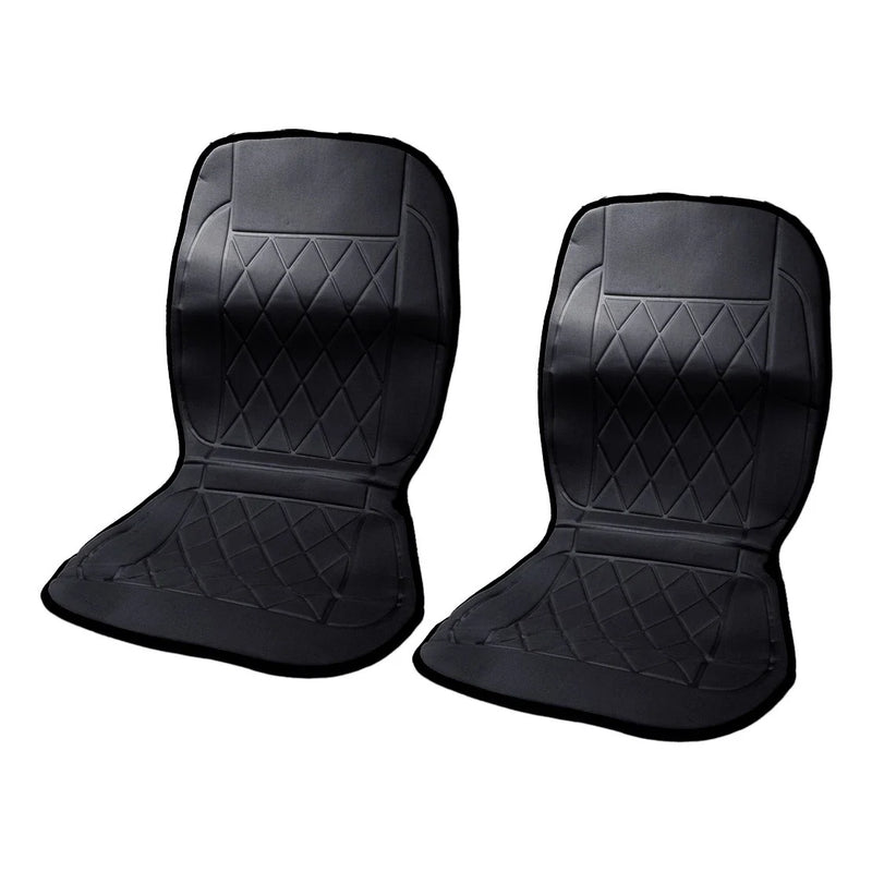 Universal 12V Cars 2 x Heated Seat Cushion Covers