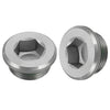 BMW F01 F10 F30 F32 G30 2 x Rear Axle Differential Drain Plugs with O-Rings