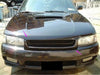 Subaru Legacy Outback 1pc Matte Black Grille Mesh (1995-1999)