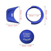 BMW 2 / 3 / 3GT / 4 / 5 / 6 / 7 / X1-X4 / M2-M5 Blue Start Stop Button Cover Kit