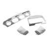 Harley Touring Electra Street Glide Tri Line Gauge Stereo Accent Trim Cover (2014-2023)