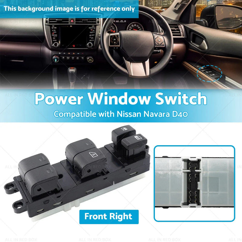 Nissan Navara D40 Power Window Switch (2005-2014)