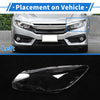 Ford Escape Car Front Left Headlight Lens Cover (2013-2016)