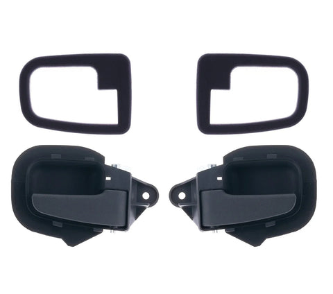 BMW 3 Series E36 Front Black Door Handles & Trim Cover 4pcs (1990–1999)