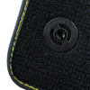 Ferrari 458 GT2 2012-2015 - AutoWin Brand with Yellow Leather Black Floor Mats