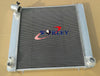 3 Row Fit Jaguar E-Type XKE Series 1 4.2L I6 Aluminum Radiator (1965-1967)