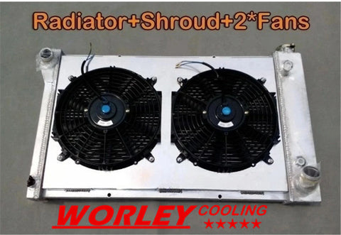 Chevy Truck C10 C20 44mm 3 Row Aluminum Radiator (1967-1972)