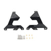 Jeep Wrangler JL Gladiator JT Dual A-Pillar Light Mounting Brackets (2018-2023)