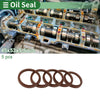 Universal Oil Seal / 45x53x5.5mm / Seal Ring Rotary Shaft Seal FKM Rubber