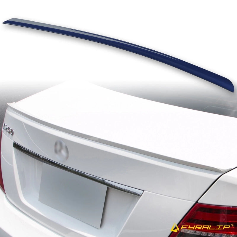 Mercedes-Benz W204 890 Blue Boot Lip Spoiler (2007-2014)