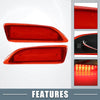 Toyota Corolla 2 x Rear Bumper Reflector LED Brake Tail Light