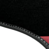 Ferrari 488 GTB with Bordeaux Nappa Leather Black Floor Mats (2015-2020)