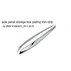 BMW K1600GTL Chrome Side Panel Storage Box Trim (2011-2018)