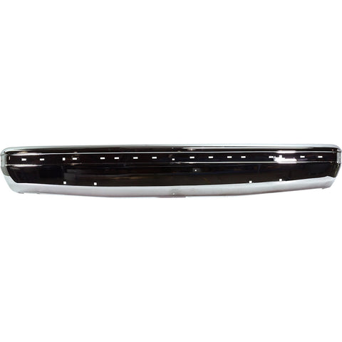 1-Piece Front Bumper For Ford F-150 1987-1991 w/ Impact