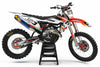 KTM EXC Custom Graphics Kit Decals Stickers (2001-2002)