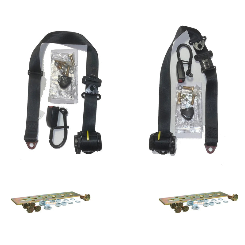 Holden Barina MF 3 Door Hatchback Front Seat Belt Kit (1990-1994)